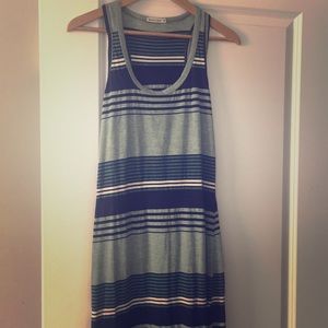 Blue stripped Maxi dress